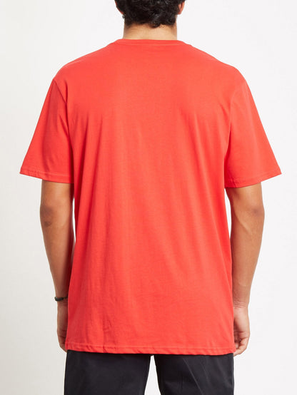 Stone Blanks T-shirt - FIERY RED