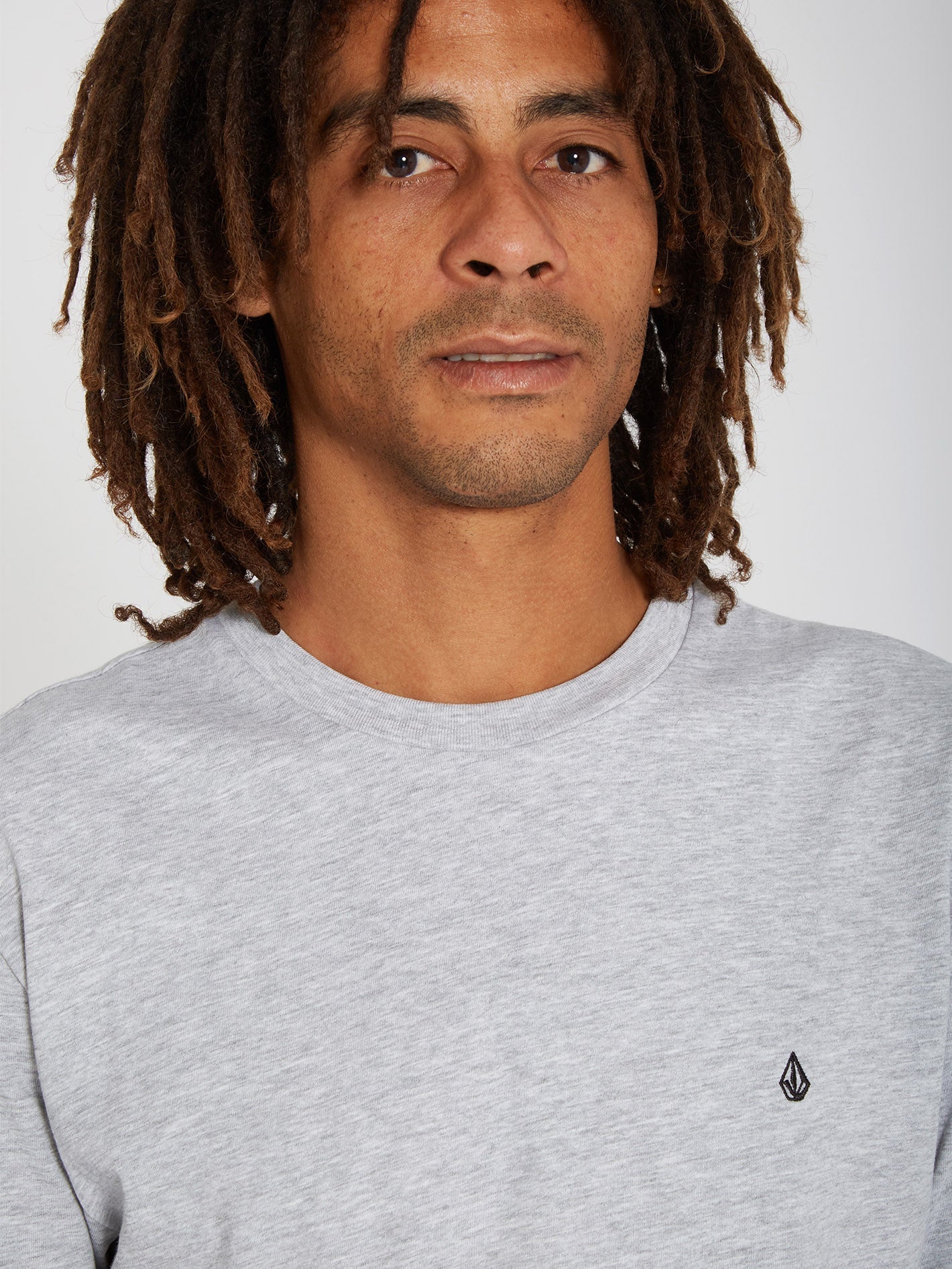 Stone Blanks T-shirt - HEATHER GRAY