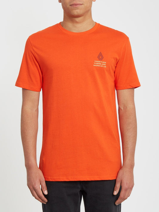 Strahlungs-T-Shirt - Pfefferrot