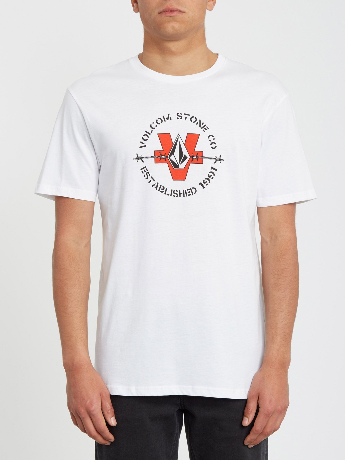 Fence T-shirt - WHITE
