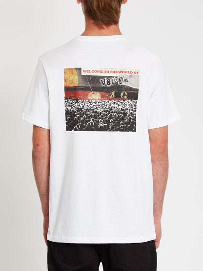 T-shirt Worlds Collide - White