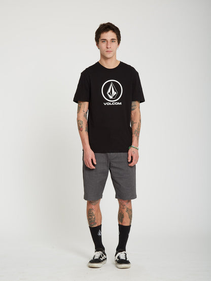 T-shirt Crisp Stone - BLACK