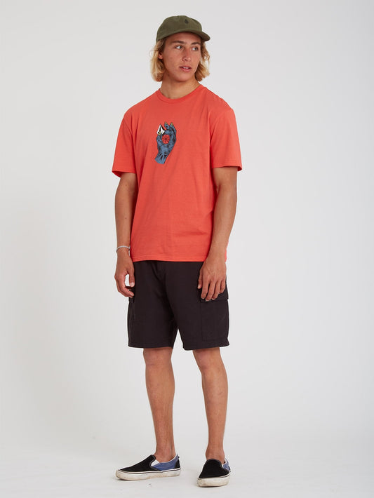 T-shirt Volcom Zombie - CAYENNE