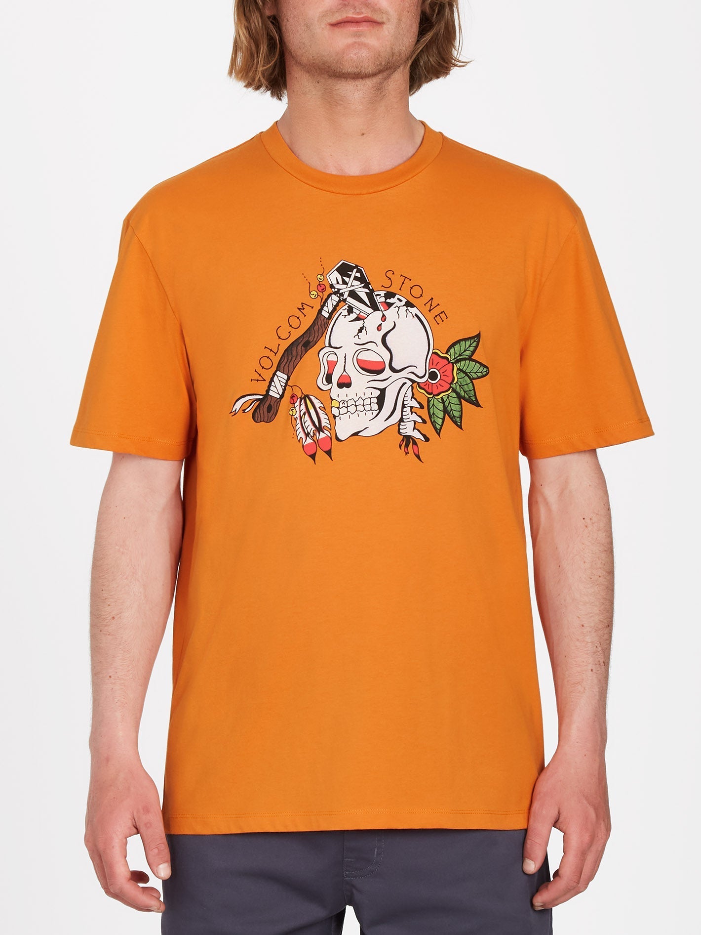 Lintell T-shirt - SAFFRON