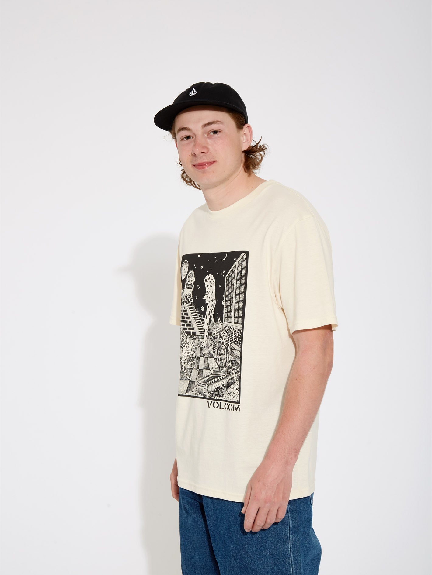 T-shirt Stone Enchantment - WHITECAP GREY