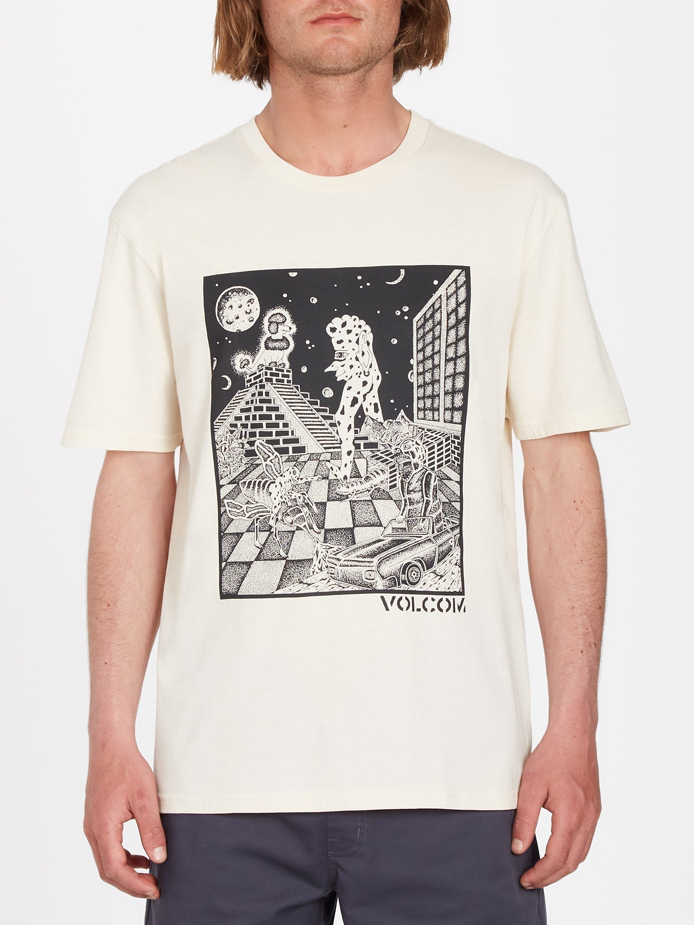 T-shirt Stone Enchantment - WHITECAP GREY