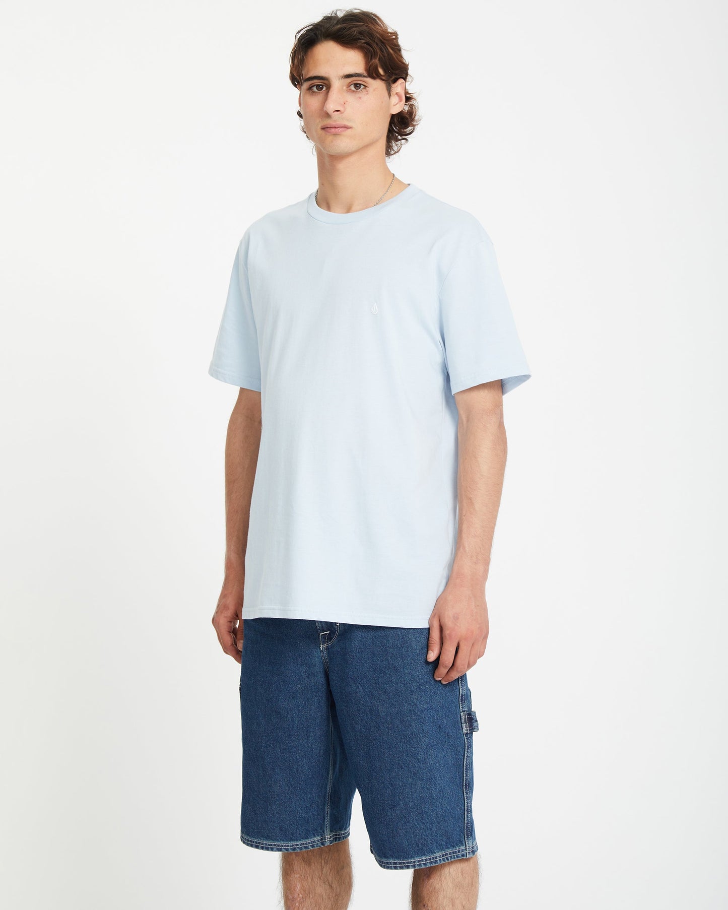 Stone Blanks T-Shirt - CAROLINA BLAU