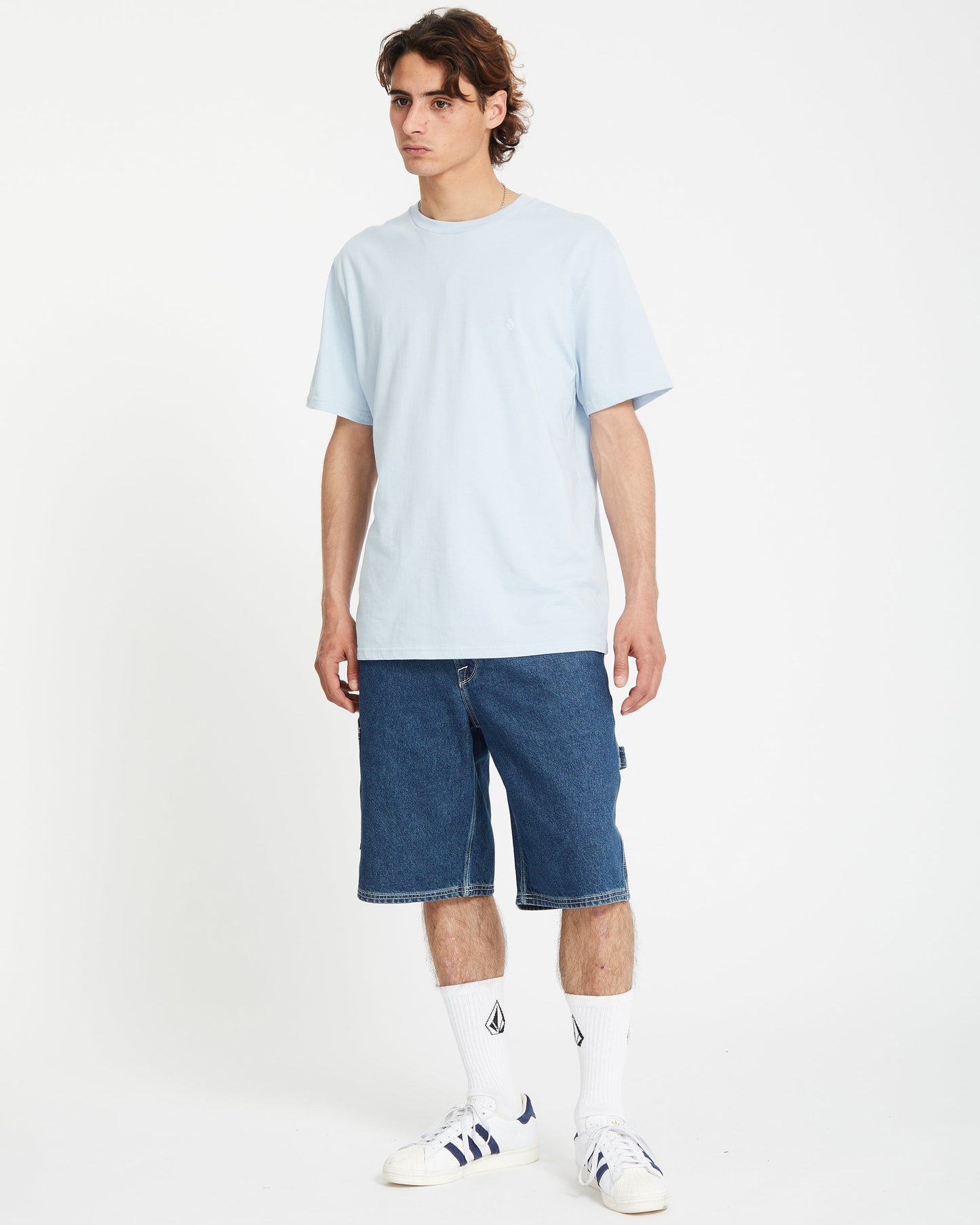 Stone Blanks T-Shirt - CAROLINA BLAU