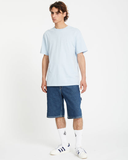 Stone Blanks T-Shirt - CAROLINA BLAU