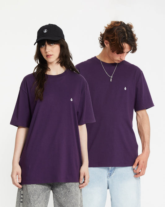 Stone Blanks T-shirt - ROYAL GRAPE