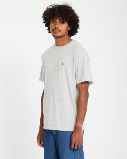 Stone Blanks T-shirt - HEATHER GRAY