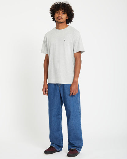Stone Blanks T-shirt - HEATHER GRAY
