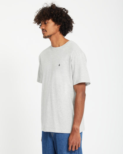 Stone Blanks T-shirt - HEATHER GRAY