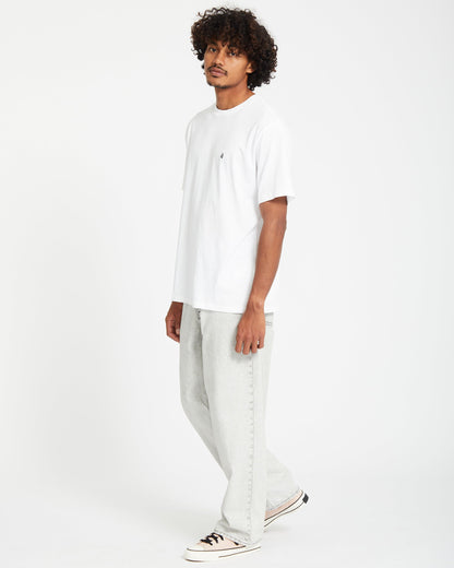 Stone Blanks T-Shirt - WEISS