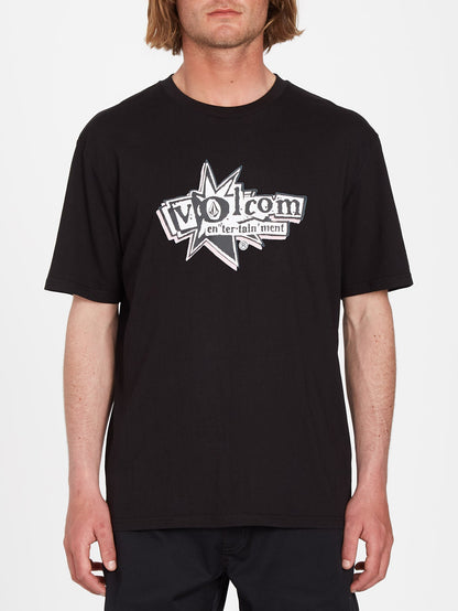 T-shirt V Entertainment - BLACK