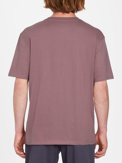 Crisp Stone T-Shirt - BORDEAUXBRAUN