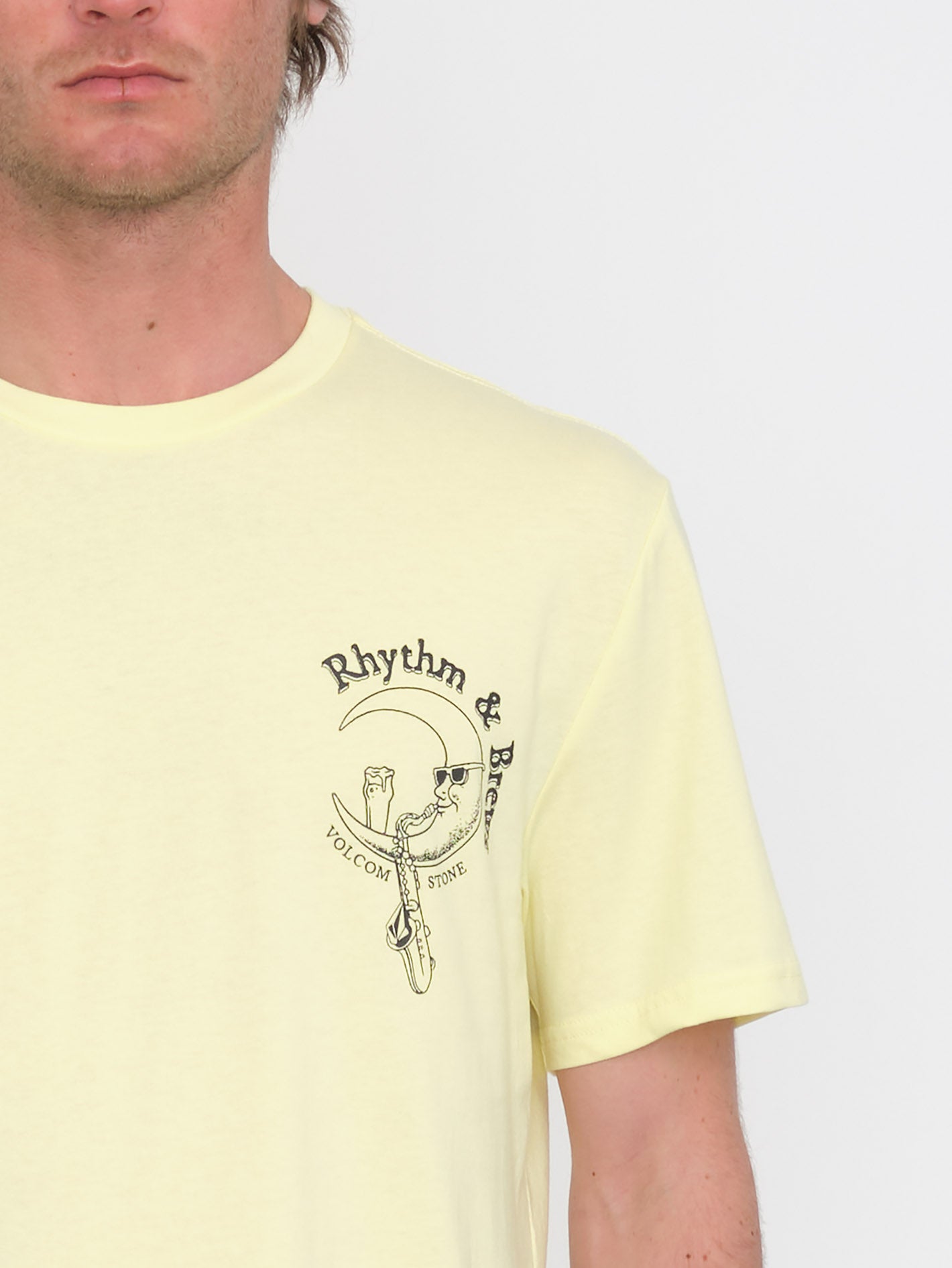 T-shirt Rhythm 1991 - AURA YELLOW