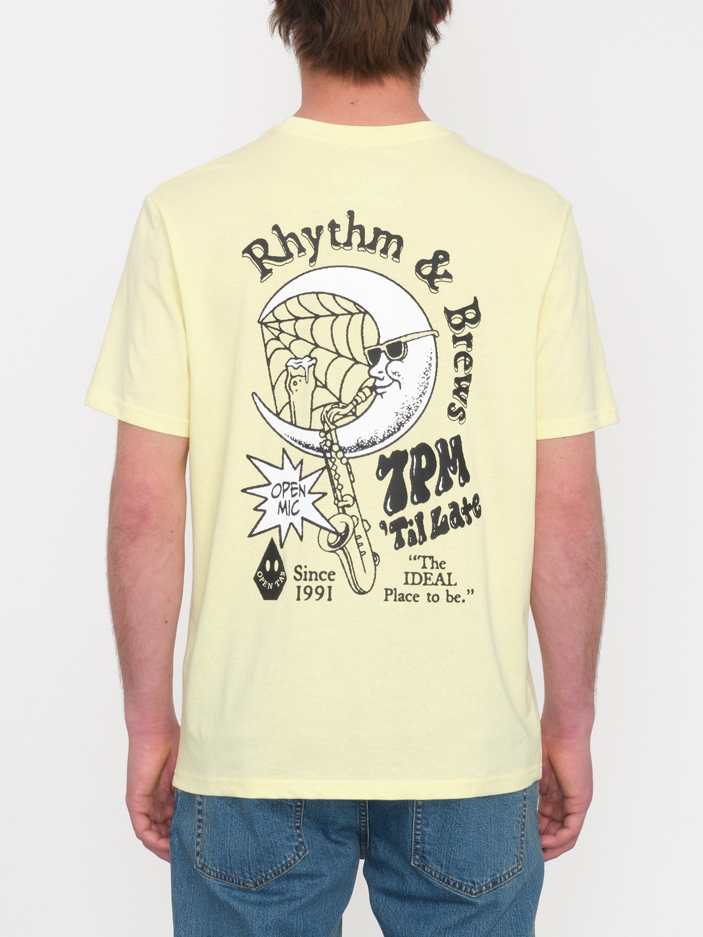T-shirt Rhythm 1991 - AURA YELLOW