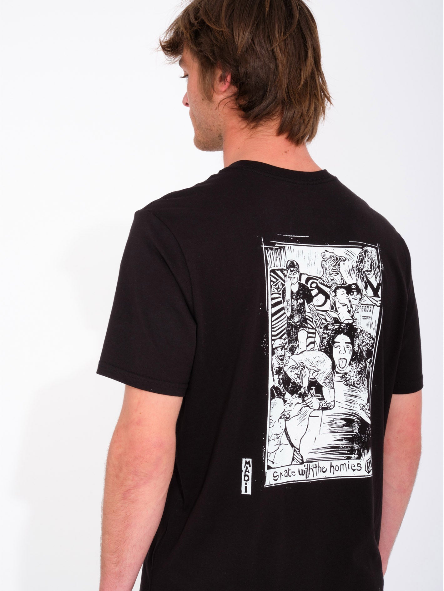 T-shirt Maditi - BLACK