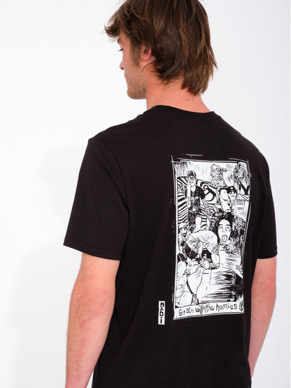T-shirt Maditi - BLACK