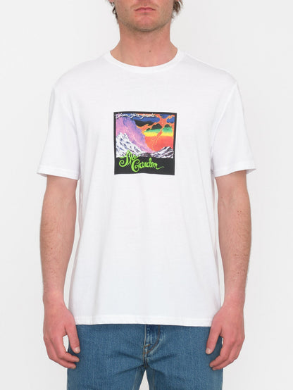 V Ent The Garden T-Shirt - WEISS