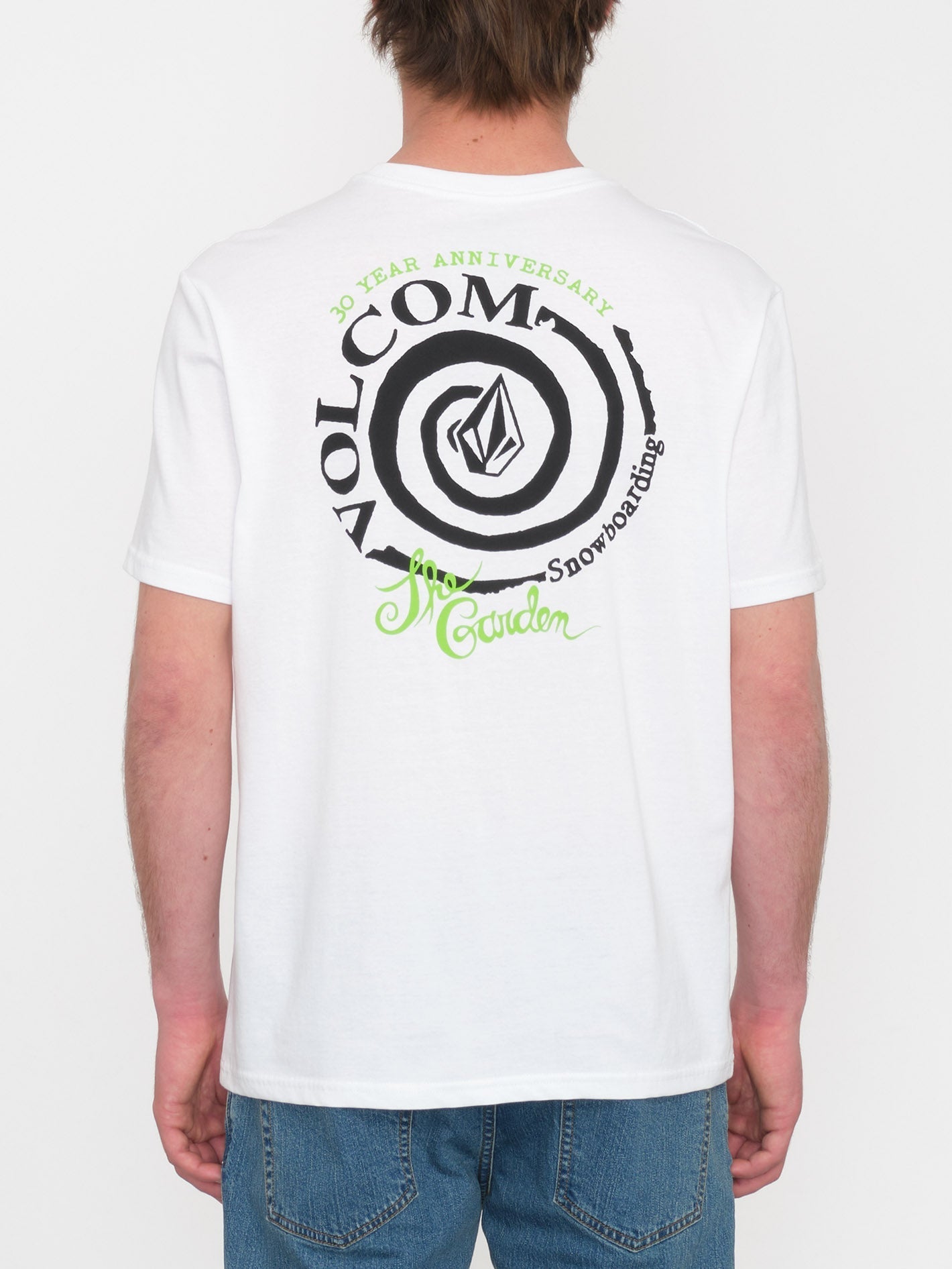 V Ent The Garden T-Shirt - WEISS