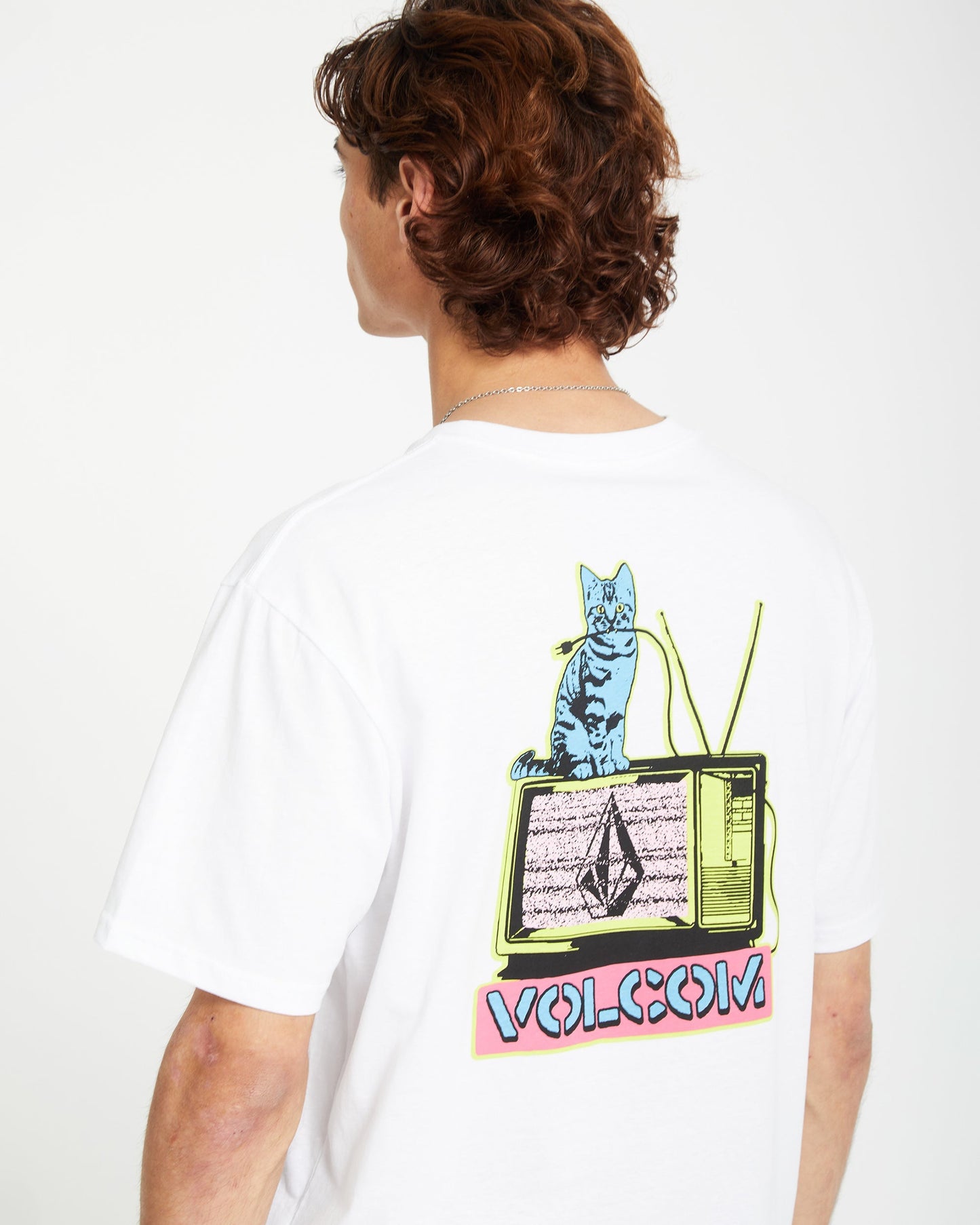 T-shirt Catv - WHITE