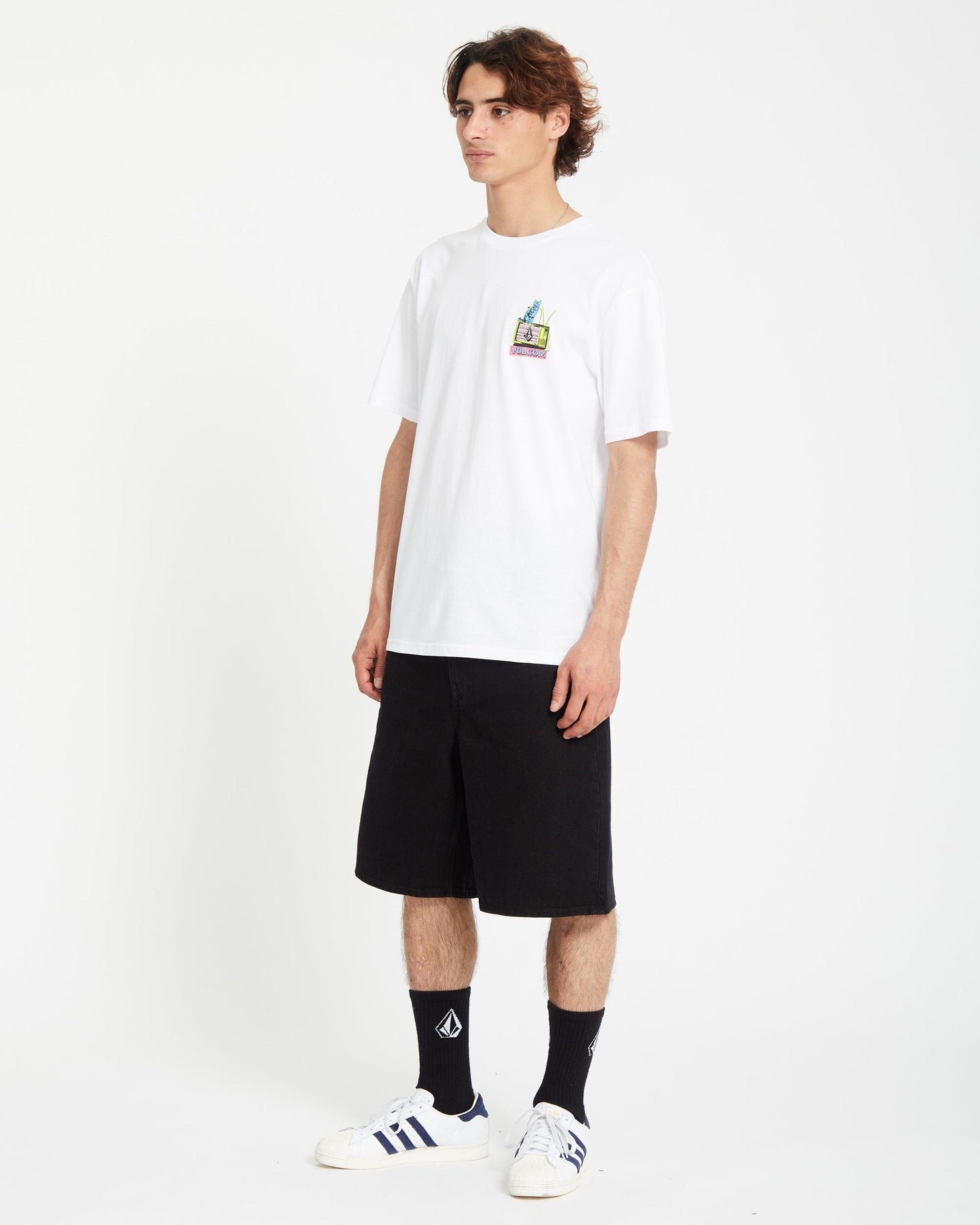 T-shirt Catv - WHITE