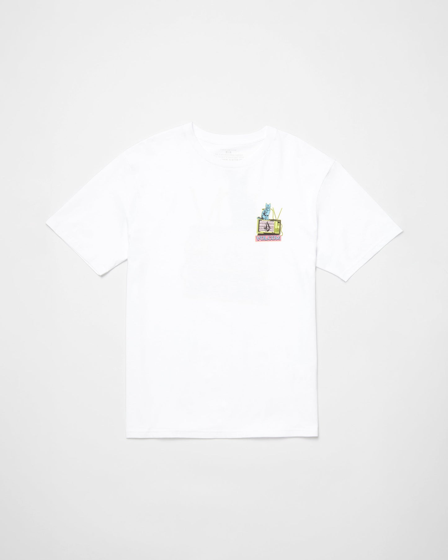 T-shirt Catv - WHITE