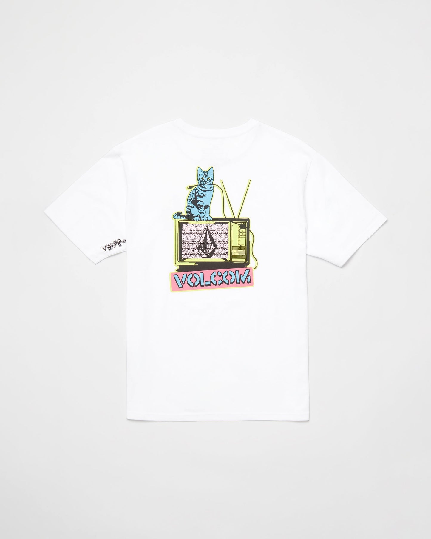 T-shirt Catv - WHITE