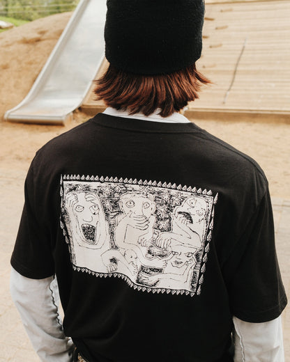 Crazybal T-Shirt - SCHWARZ