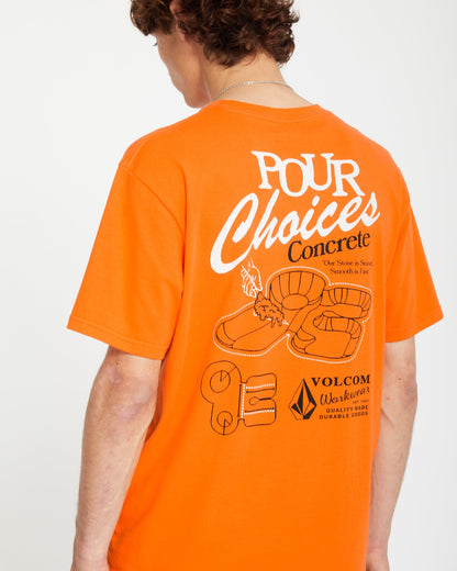 T-shirt Pour Choices - NEON ORANGE
