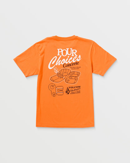T-shirt Pour Choices - NEON ORANGE
