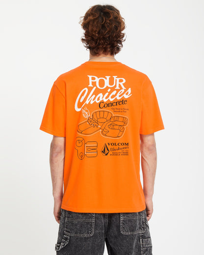 T-shirt Pour Choices - NEON ORANGE