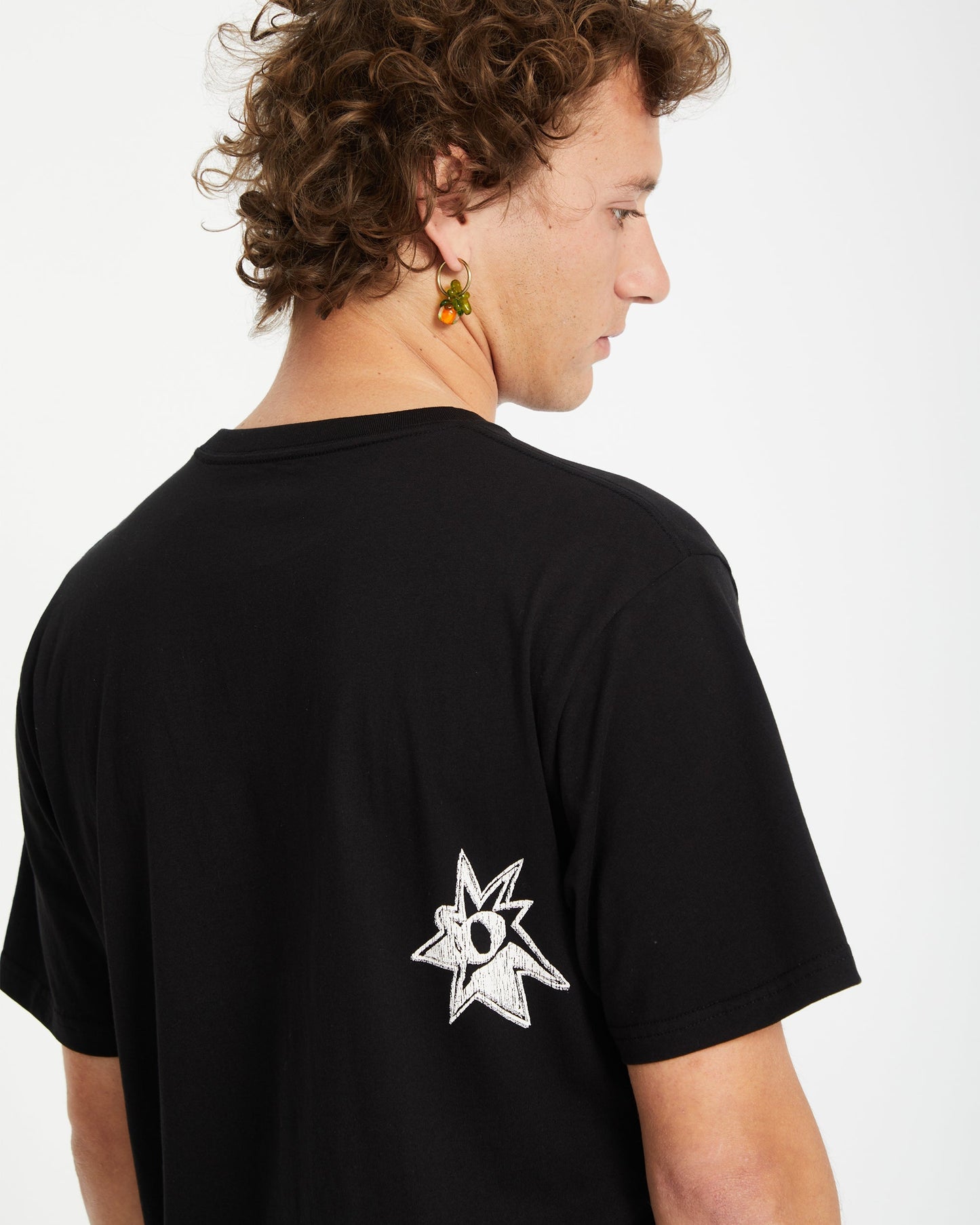 V Ent T-Shirt - SCHWARZ