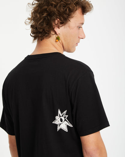 V Ent T-Shirt - SCHWARZ