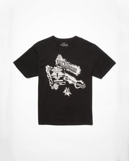 V Ent T-Shirt - SCHWARZ