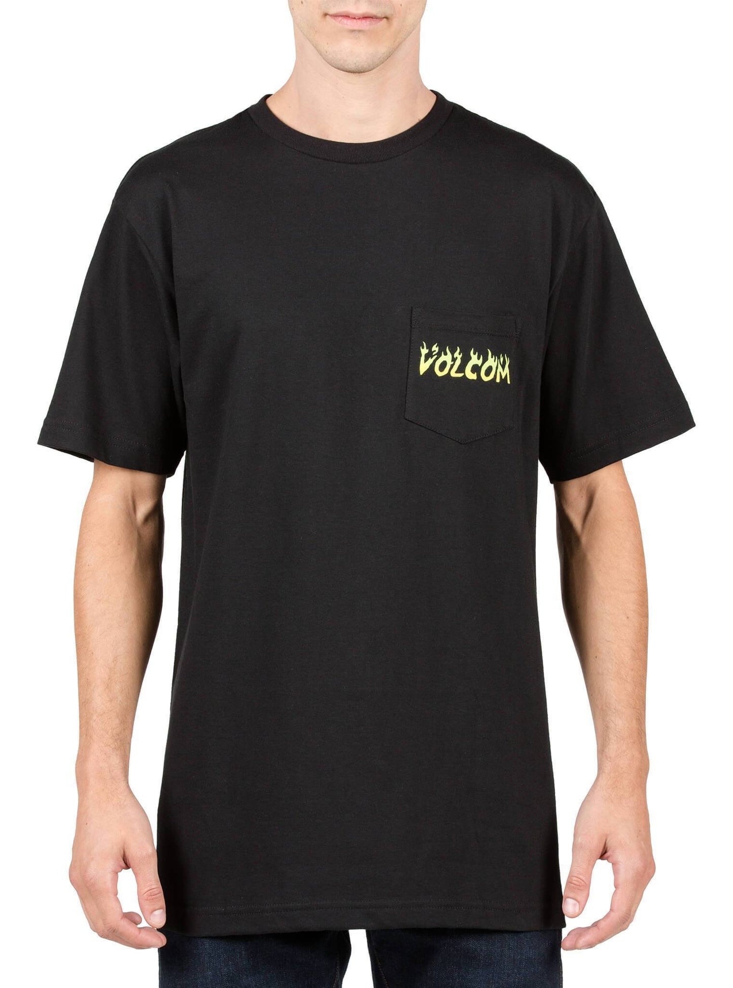 T-Shirt À Poche Shred Head - Black
