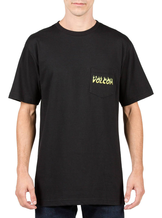 Shred Head Pocket T-Shirt - Schwarz