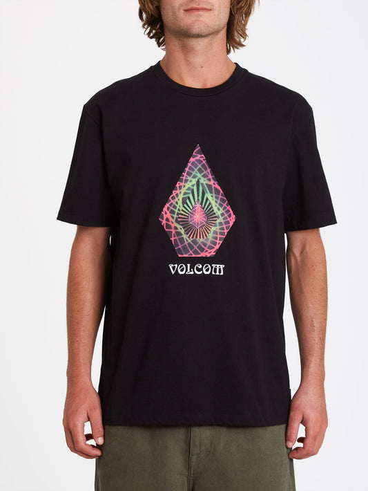 T-Shirt Star Shields Stone - BLACK