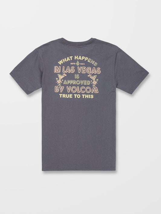Vegas Happening Name Drop T-Shirt - DARK SLATE