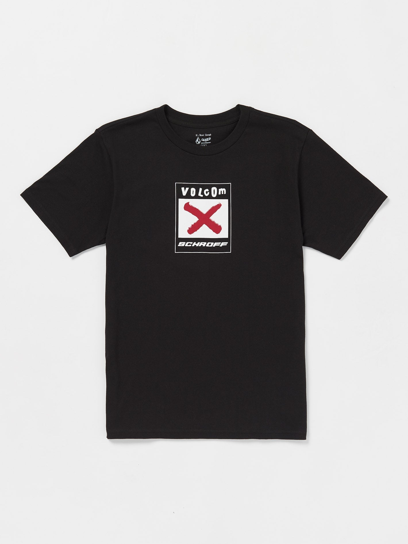 Schroff X Volcom T-Shirt – Schwarz
