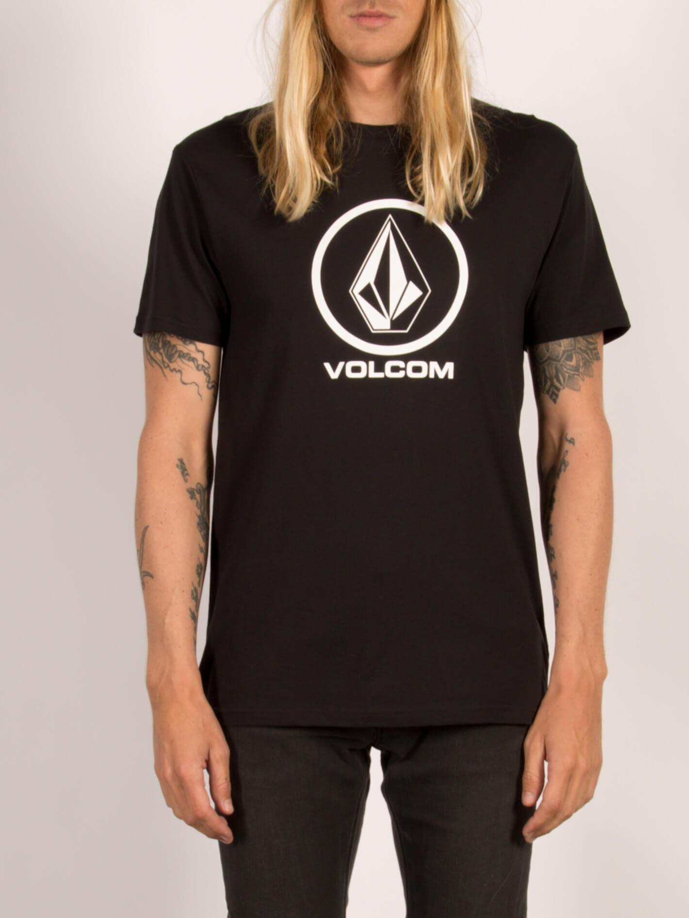 T-shirt manches courtes Circle Stone - Black