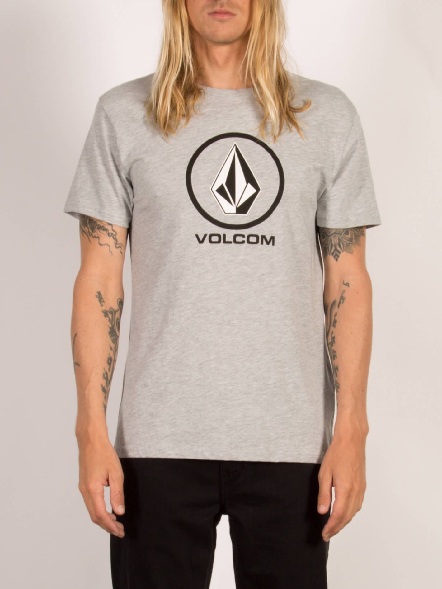 Circle Stone short-sleeved t-shirt - Heather Gray