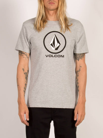 Circle Stone short-sleeved t-shirt - Heather Gray