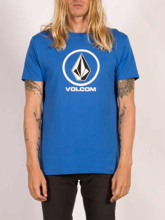 T-shirt manches courtes Circle Stone - True Blue