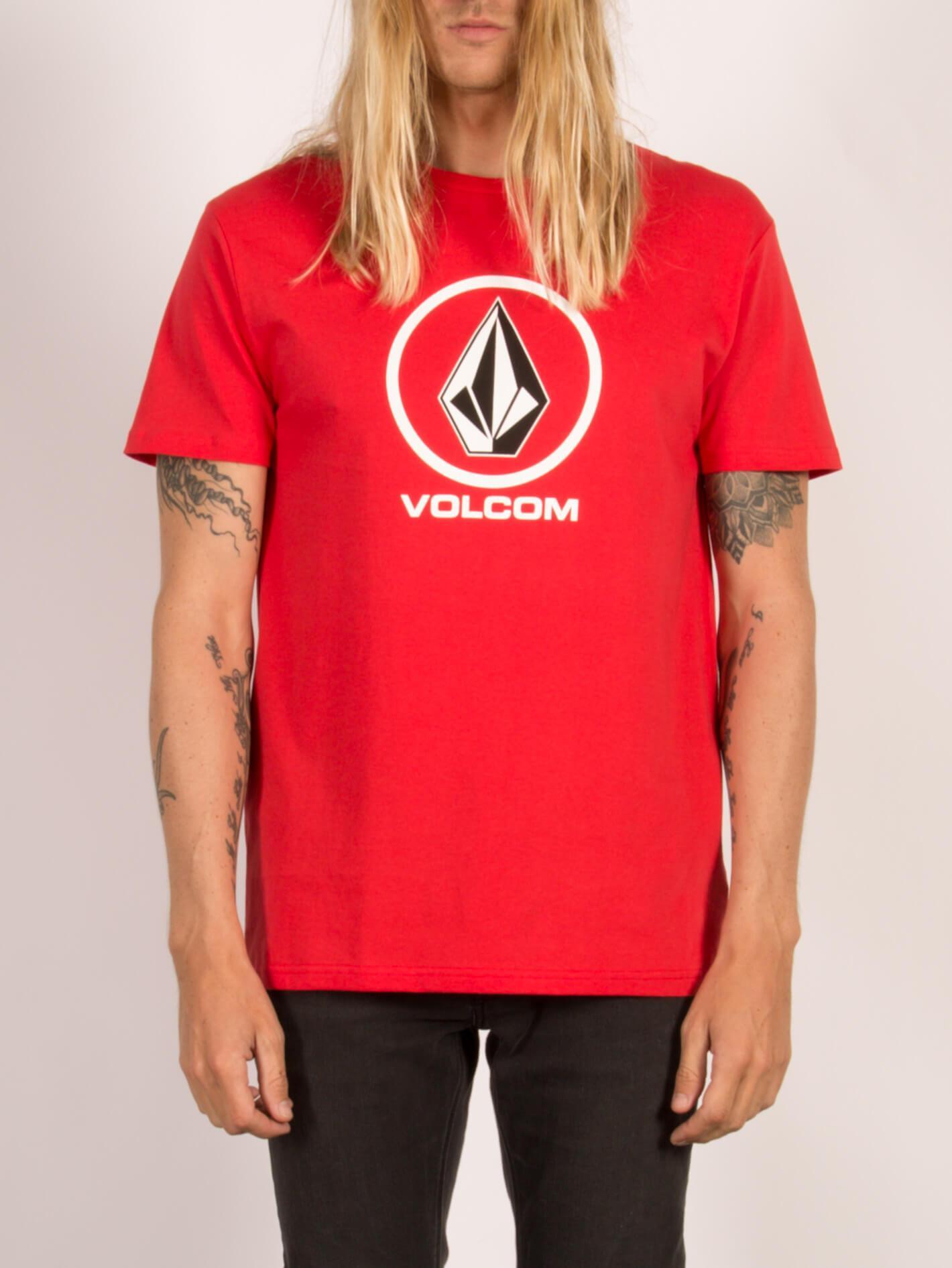 Circle Stone Short Sleeve T-Shirt - True Red