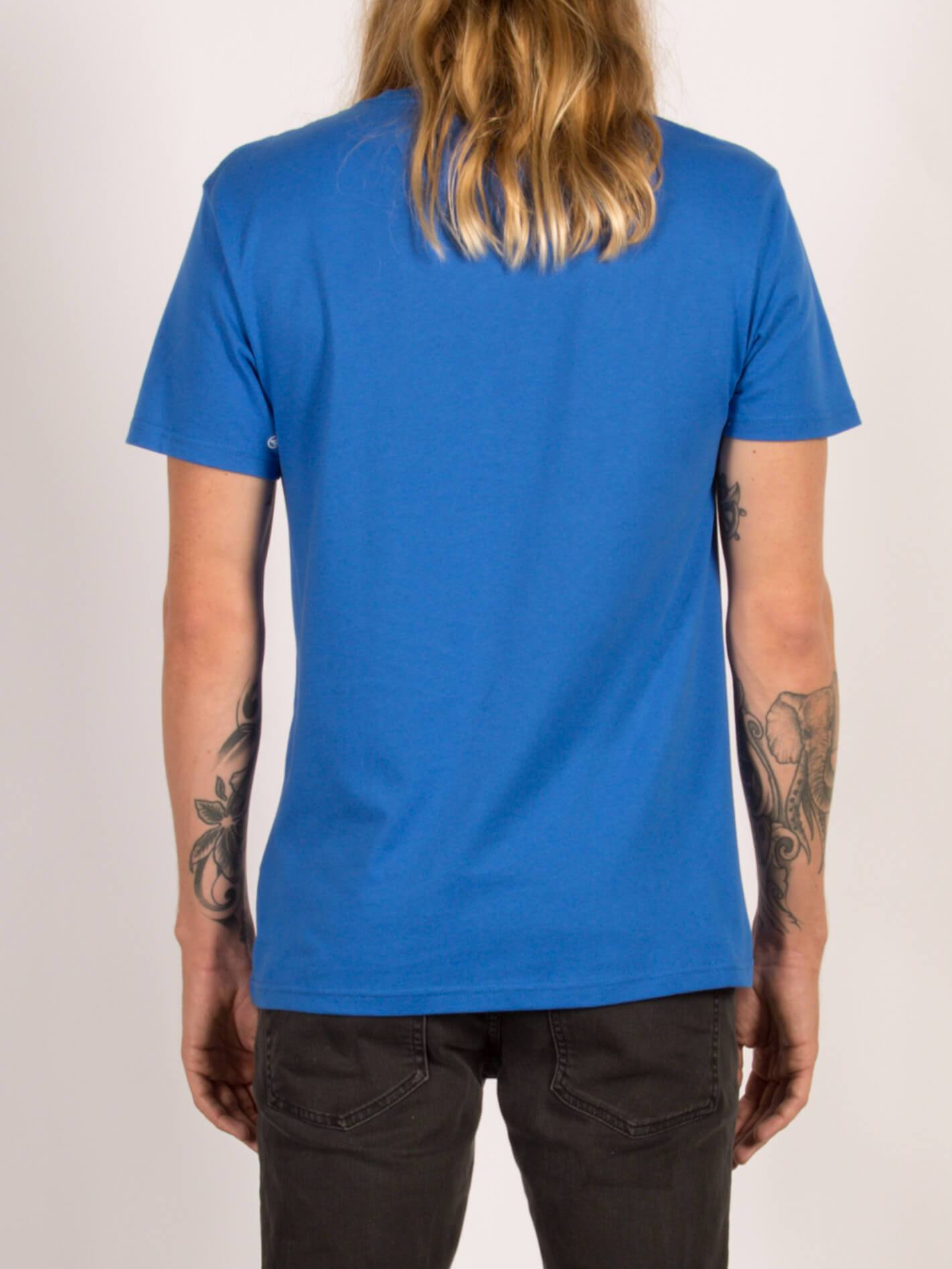 Line Euro short-sleeved t-shirt - True Blue