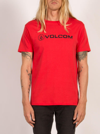 T-shirt manches courtes Line Euro - True Red