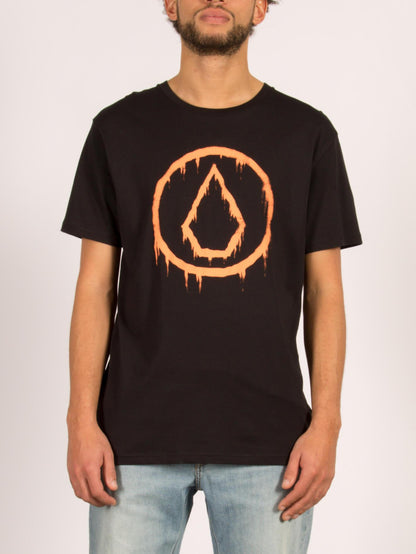 Sludgestone Kurzarm-T-Shirt - Schwarz